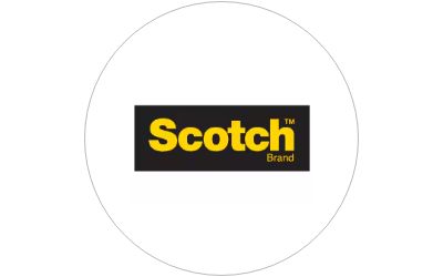 Scotch Logo image inside of a grey circle